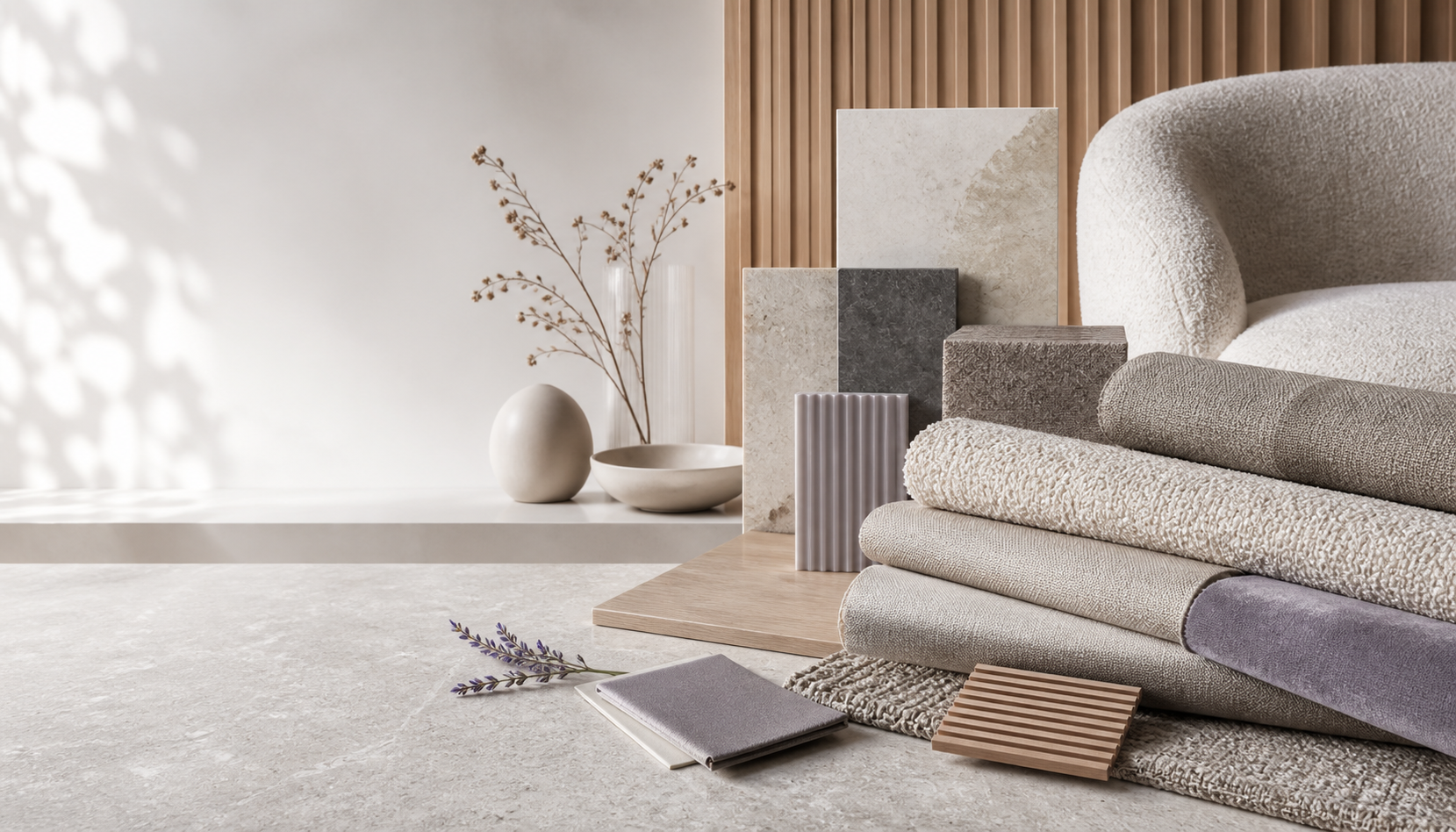 Преміальна композиція матеріалів, тканин і фактур MateriaHUB